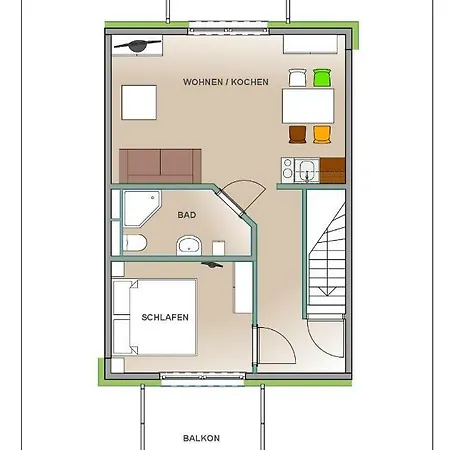 Ferienwohnung Schonzeit Ii Apartment *
